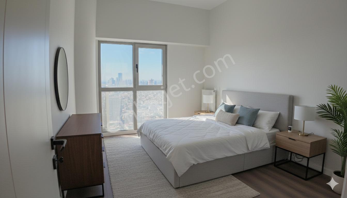 Point Bornova Residence | 25. Kat | Deniz Cephe| 2+1 | Net 90 M2 - Görsel 5