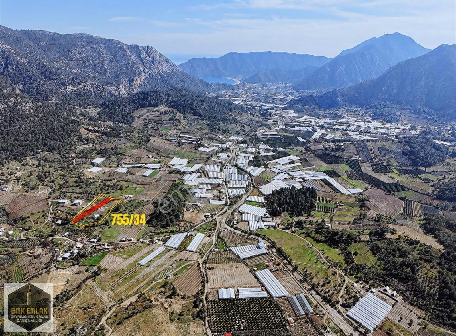 Bmk'dan Kumluca Adrasan Karşıyakada 1221m2 Satılık Tarla - Görsel 8