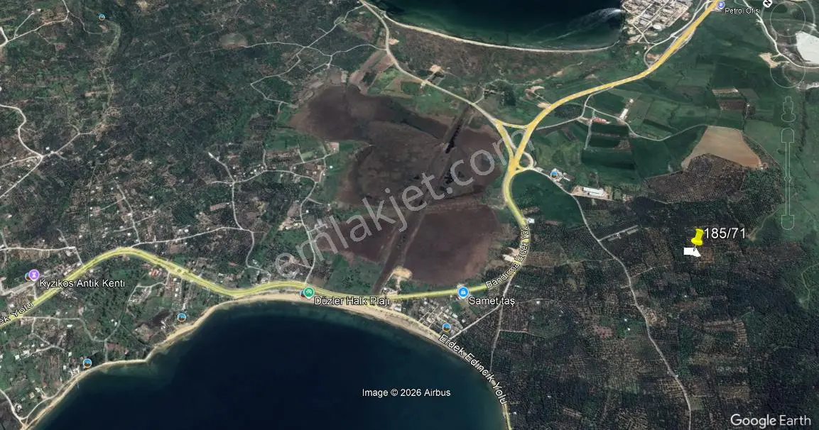 Century 21 Bal'dan Bandırma Edincik Mahallesinde Satılık Zeytinlik - Görsel 5