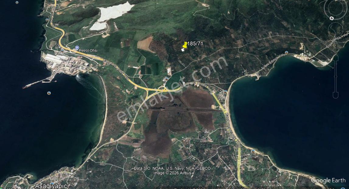 Century 21 Bal'dan Bandırma Edincik Mahallesinde Satılık Zeytinlik - Görsel 10