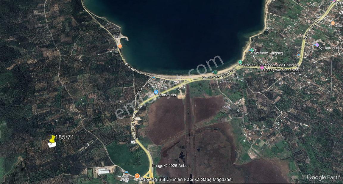 Century 21 Bal'dan Bandırma Edincik Mahallesinde Satılık Zeytinlik - Görsel 4