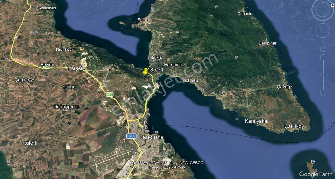 Century 21 Bal'dan Bandırma Edincik Mahallesinde Satılık Zeytinlik - Görsel 11
