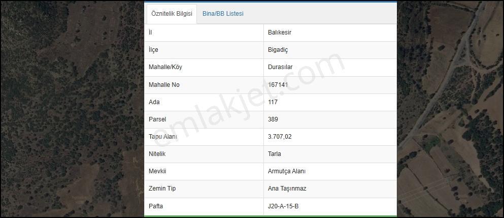 Adalı Barajına Yakın, Müstakil 3.707 M² Satılık Tarla - Görsel 11