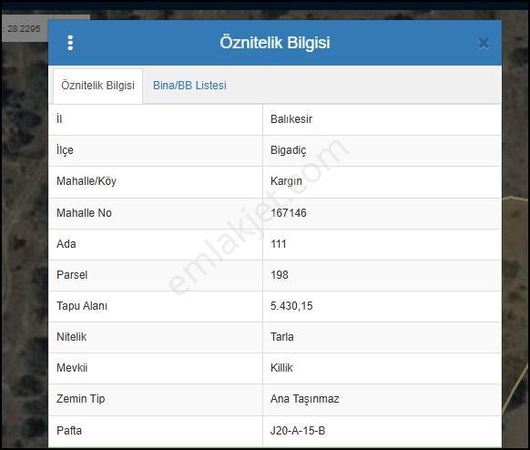 Şelale Gayrimenkul'den Bigadiç Kargın Mh. Kil Madeni Yanı Tarla - Görsel 6
