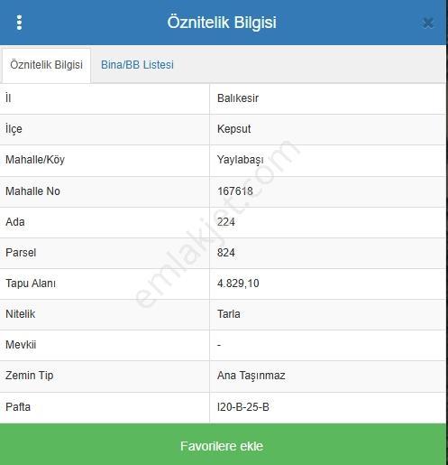 İnceoğlundan Balıkesir Kepsut Yaylabaşında 4.829m2 Satılık Tarla - Görsel 4