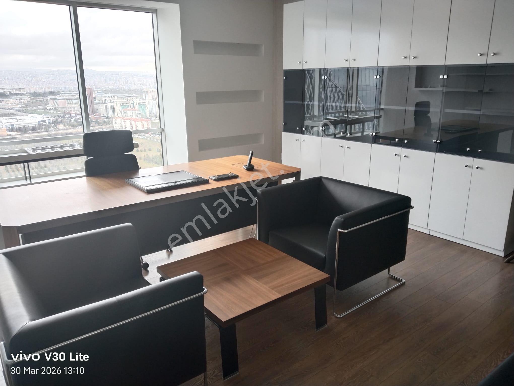 Eskişehir Yolu Platin Tower Da Armadaya Yakın Manzaralı 390 M2 5+2 Kiralık Ofis Plaza Katı - Görsel 16