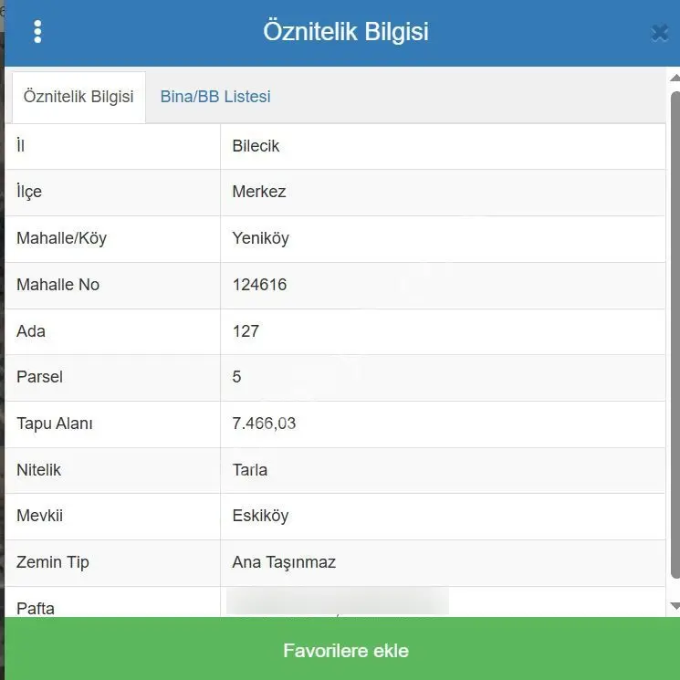 Bilecik Merkez Yeniköy 1.465 M2 Satılık Bağ-bahçe - Görsel 5