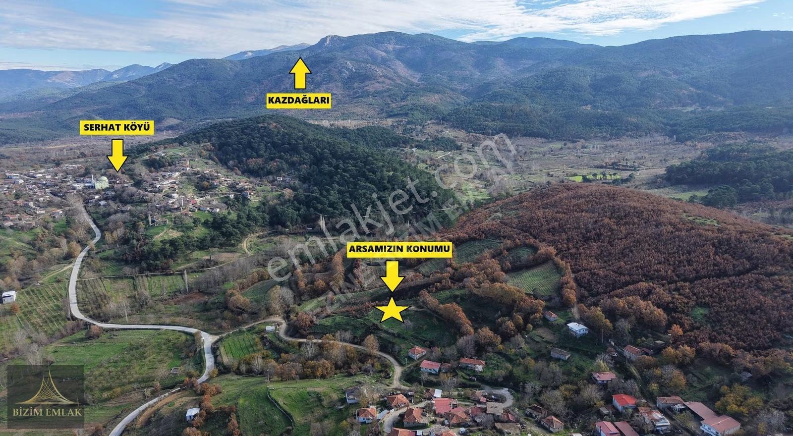 Meşhur Serhat Köyüne Komşu Beşik Köyünde %80 İmarlı Fırsat Arsa - Görsel 16