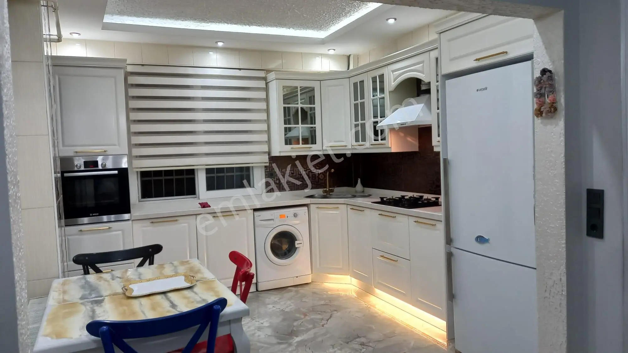 Sahibinden Modern Evler Mahallesi'nde 2+1 Full Eşyalı Lüks Kiralık Daire
