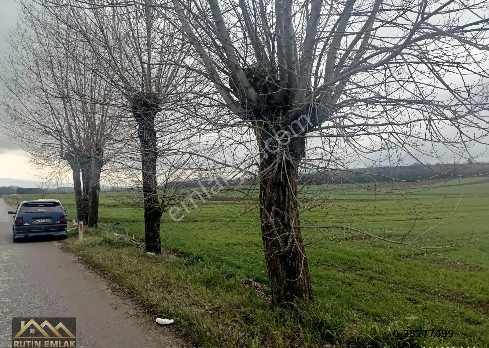 Bolu Merkez Yeniakçakavak Köyü Satılık (9660m2) Tarla