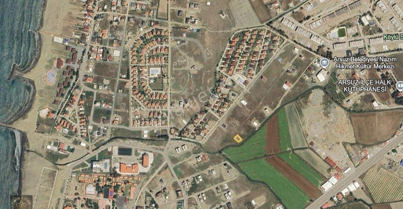 Arsuz Lale Sitesi Yanı Öğretmen Evi Civarı Satılık 293 M2 Konut İmar Ve Projeli Arsa - Görsel 5