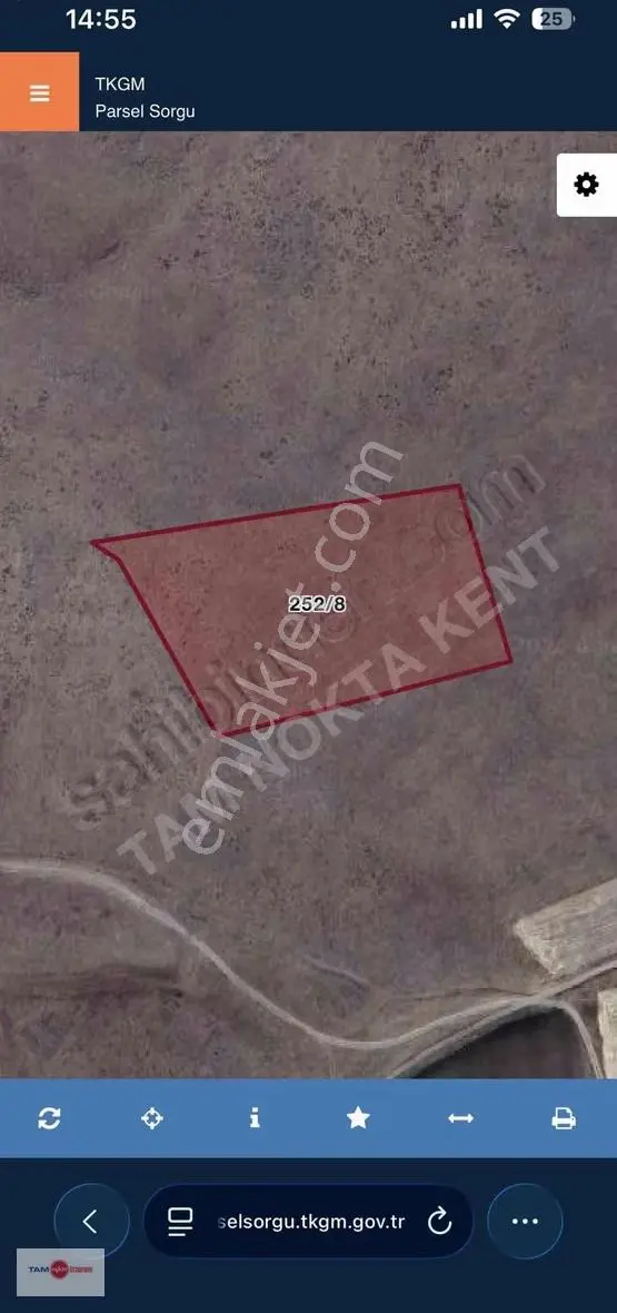 Tam Nokta Kent'ten Aziziye Tebrizcik Mahallesi'nde Satılık Tarla