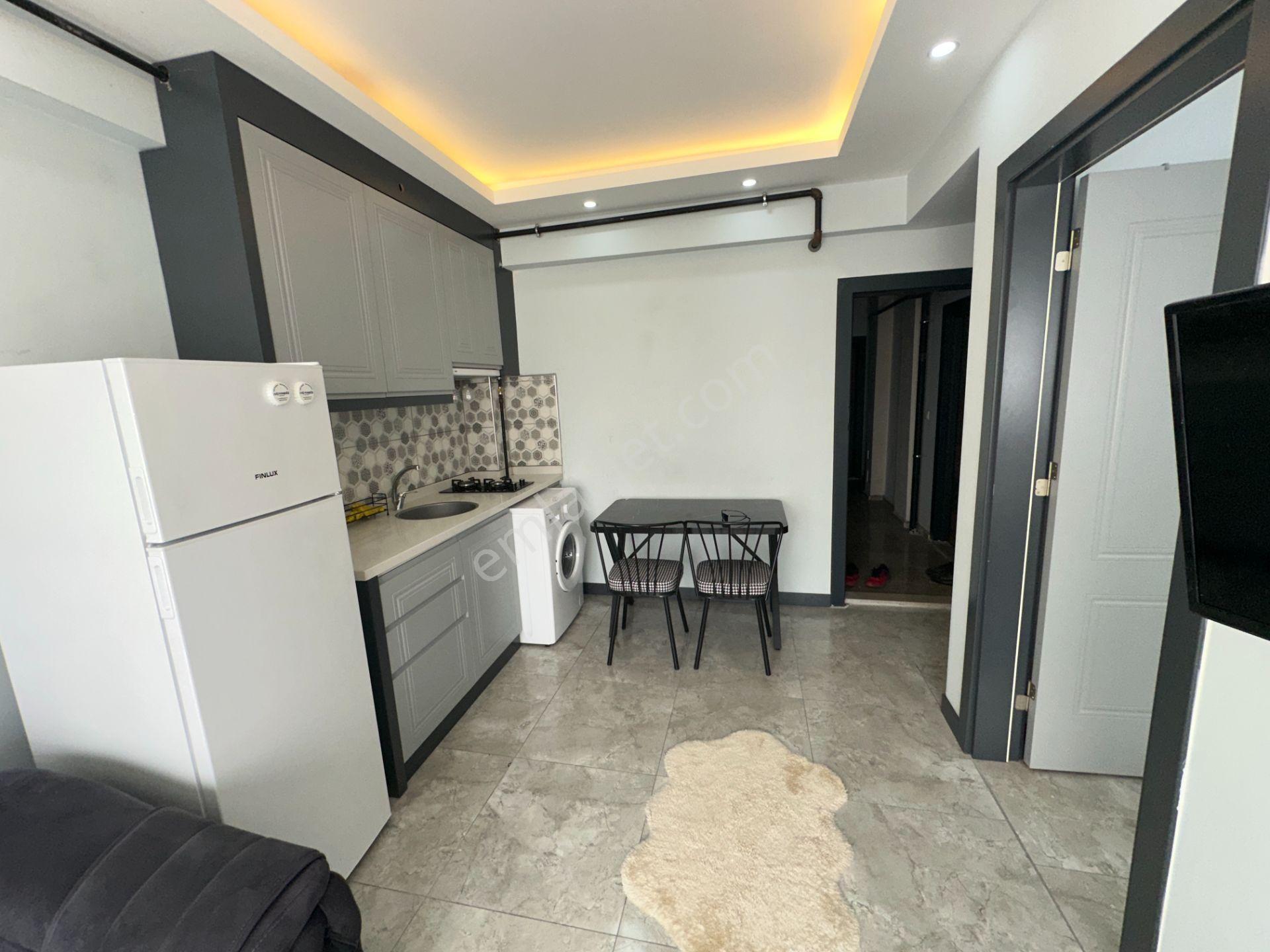 Çınara Yakın Yeni Bina Eşyalı Kiralık 1+1 Kombili Ara Kat Daire - Görsel 12