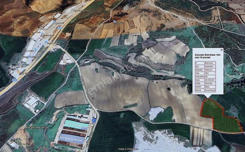 Centruy 21 Bal'dan Susurluk Sülecek Mahallesi Satılık Tarla - Görsel 5