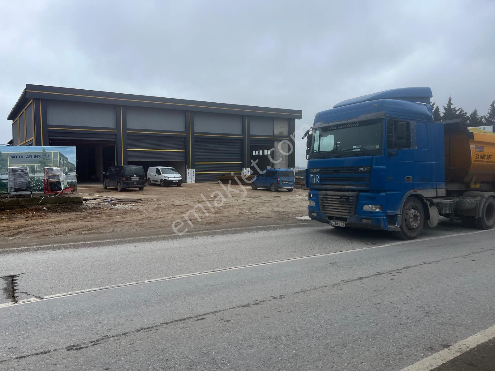 Modsan Sanayi Sitesi Kiralik Yola Cehpeli/ İmalathane (540 - Görsel 6
