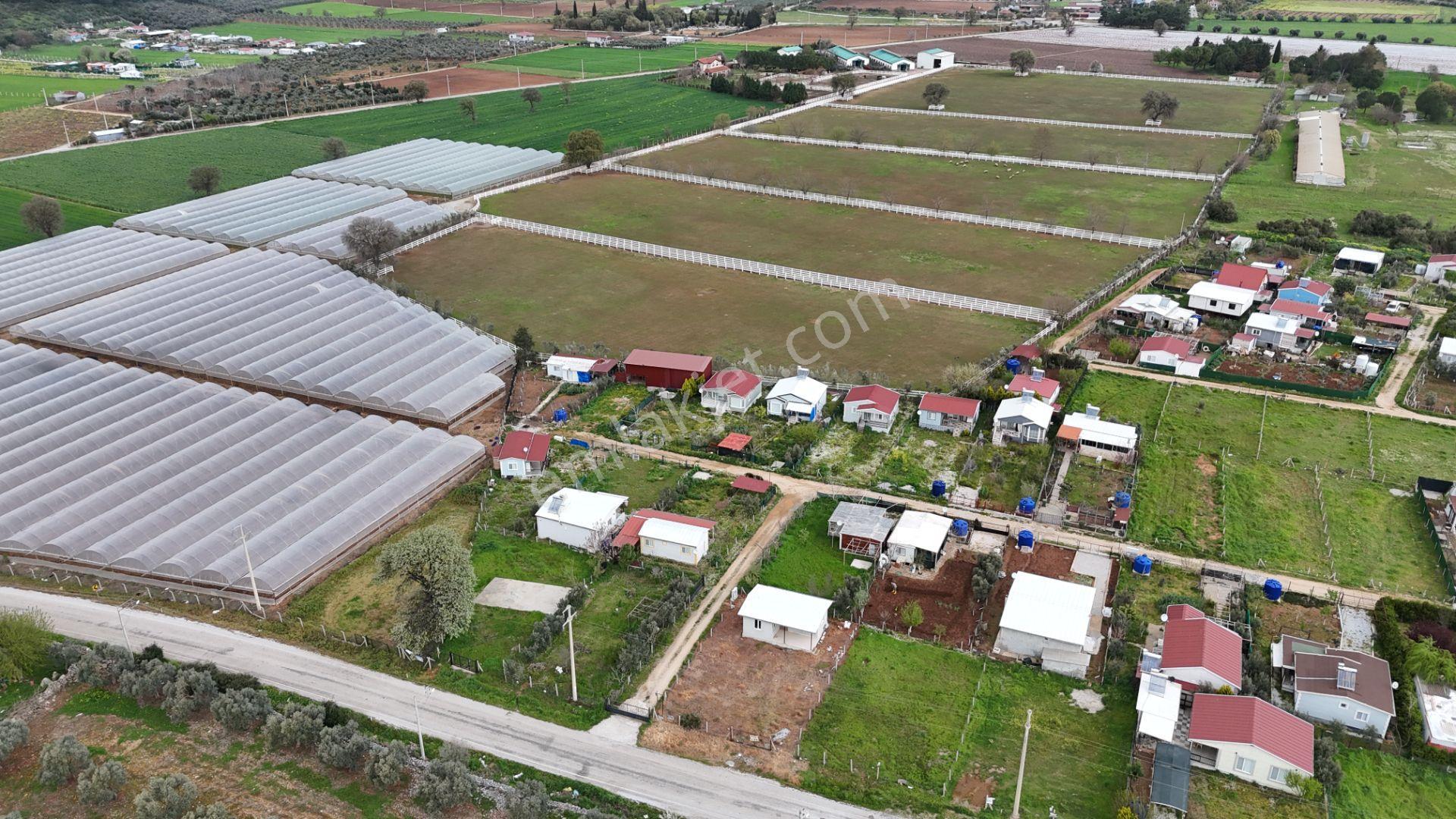 İzmir Menderes Çakaltepede Noterden Satışlı 400m2 Bahçeli Ev Prefabrik 2+1 - Görsel 28