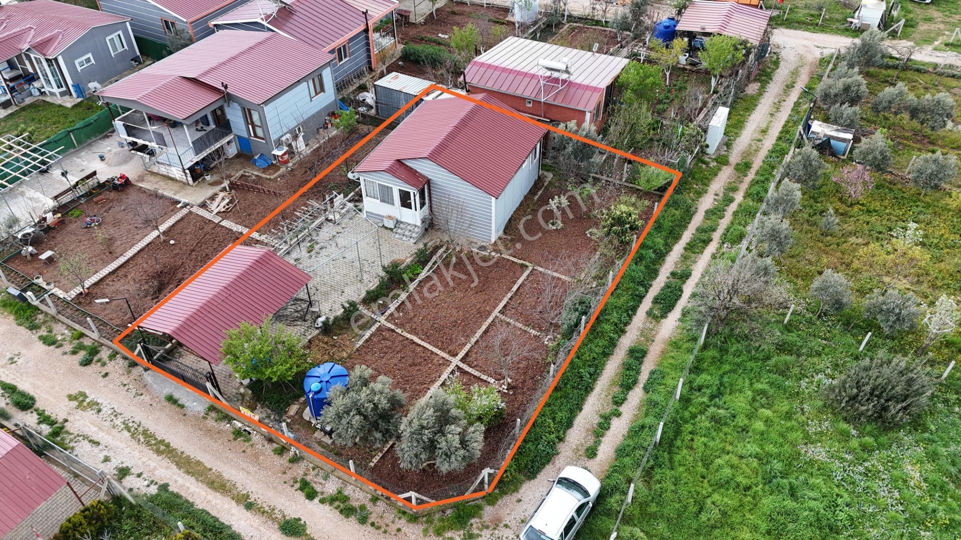 İzmir Menderes Çakaltepede Noterden Satışlı 400m2 Bahçeli Ev Prefabrik 2+1 - Görsel 7