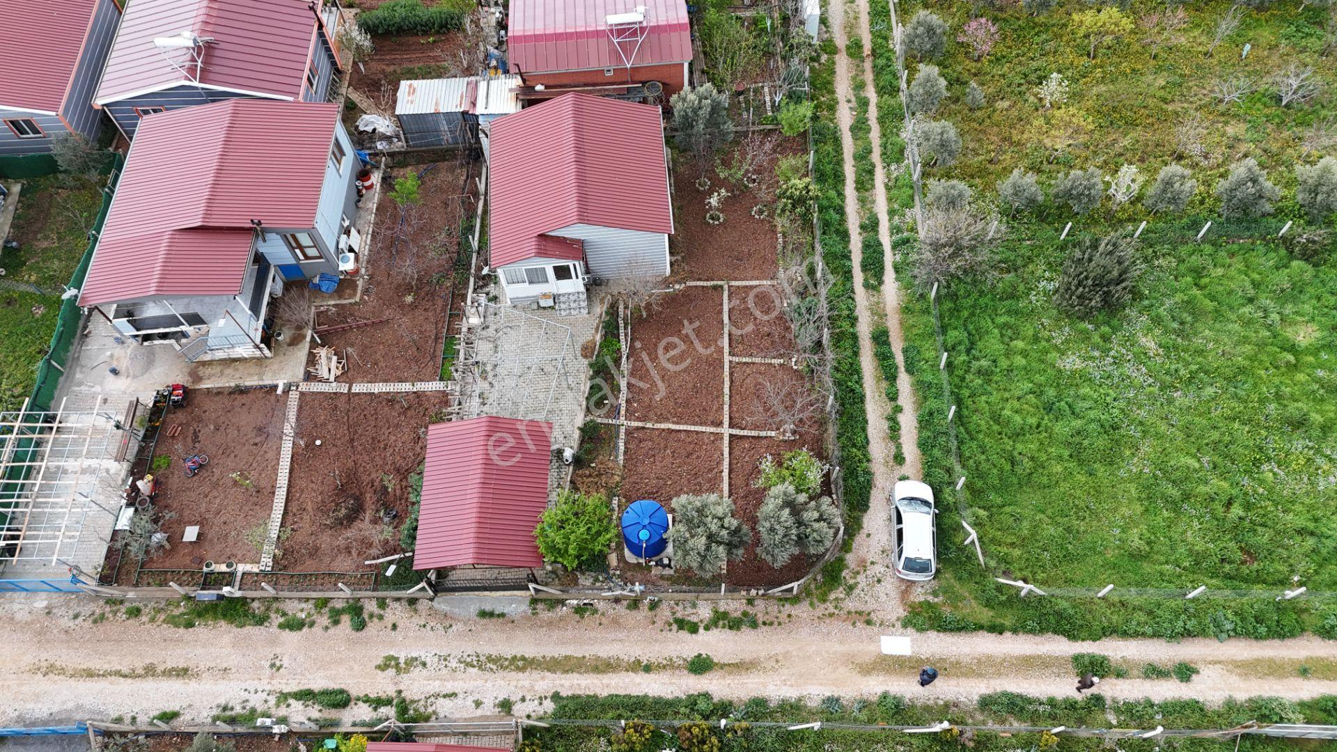 İzmir Menderes Çakaltepede Noterden Satışlı 400m2 Bahçeli Ev Prefabrik 2+1 - Görsel 17