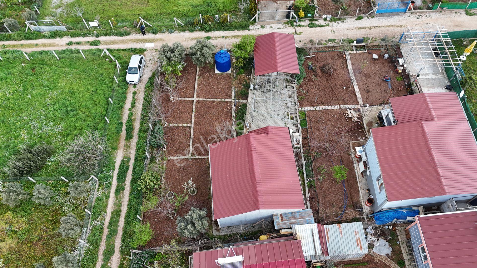 İzmir Menderes Çakaltepede Noterden Satışlı 400m2 Bahçeli Ev Prefabrik 2+1 - Görsel 32