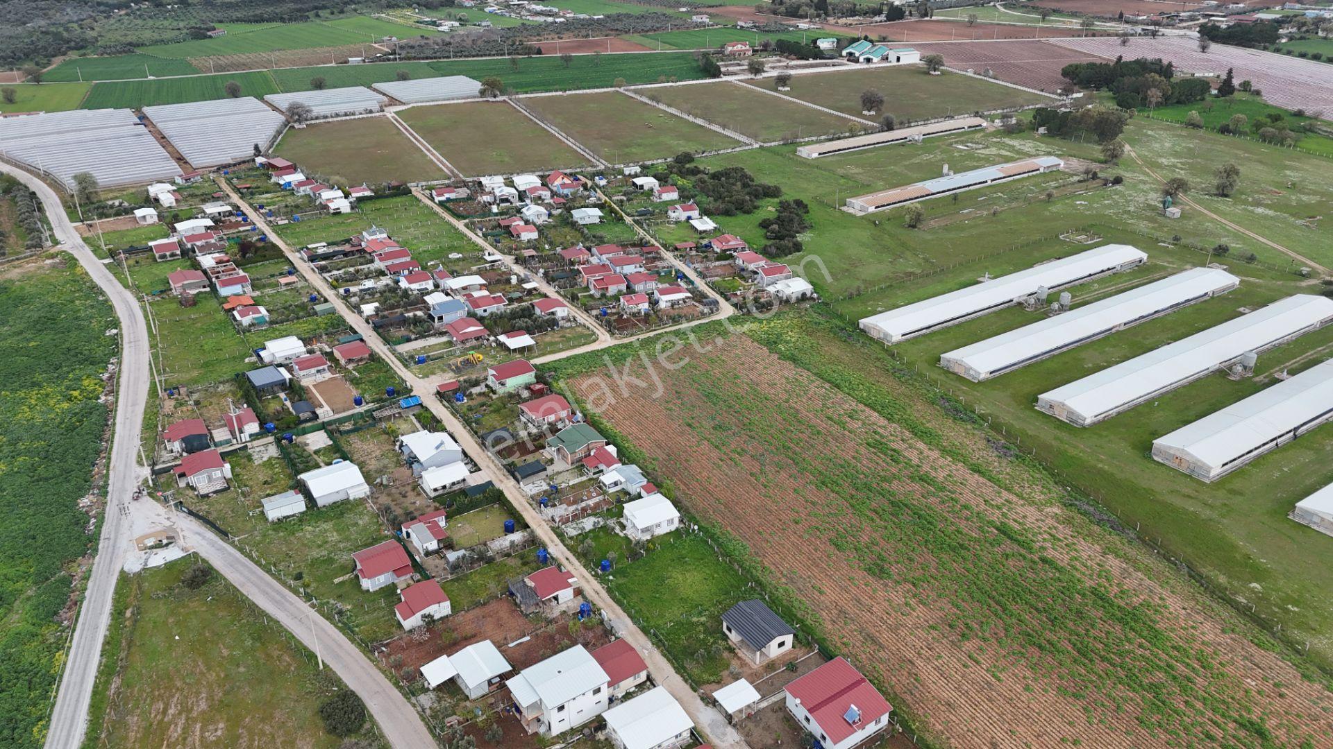 İzmir Menderes Çakaltepede Noterden Satışlı 400m2 Bahçeli Ev Prefabrik 2+1 - Görsel 29