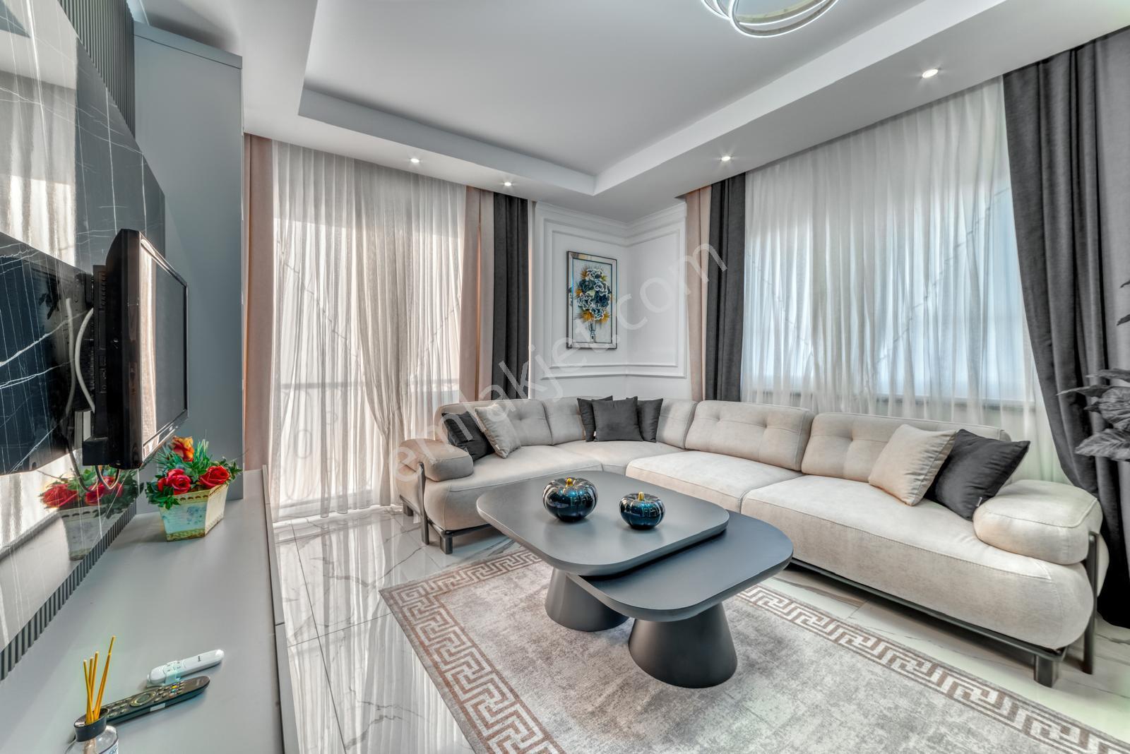 Satılık Daire Alanya / Mahmutlar 1+1 Full Lüks Residance.. - Görsel 8