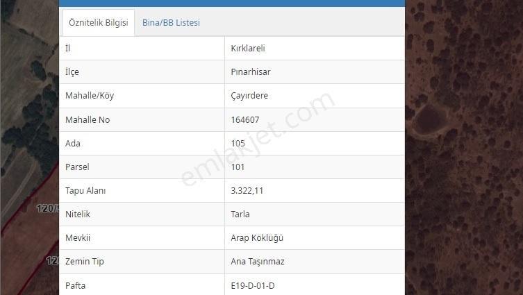 Atuğ Emlaktan Meraya Cephe 3.332m2 Satılık Arazi - Görsel 2
