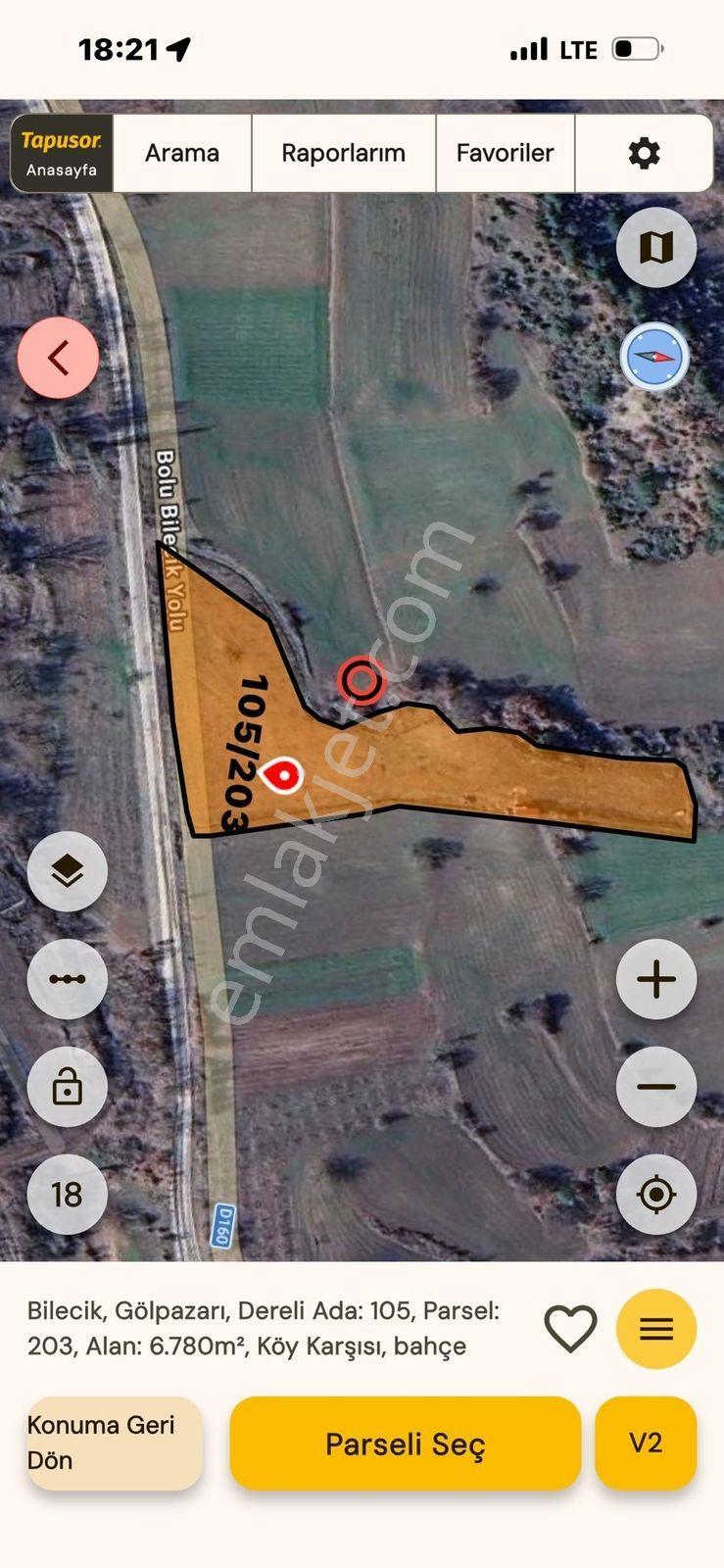 Yatırımlık...bilecik Gölpazarında 6780 M2 (araç Takaslı) Bahçe - Görsel 6