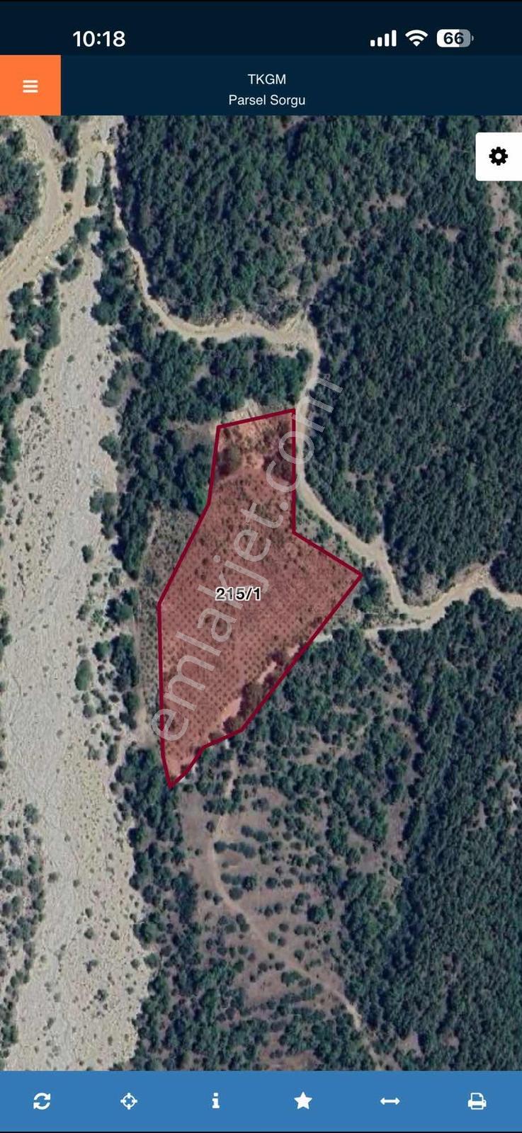 Antalya Kaş Ortabağda 24.655 M² Tek Tapu Fırsat Tarla
