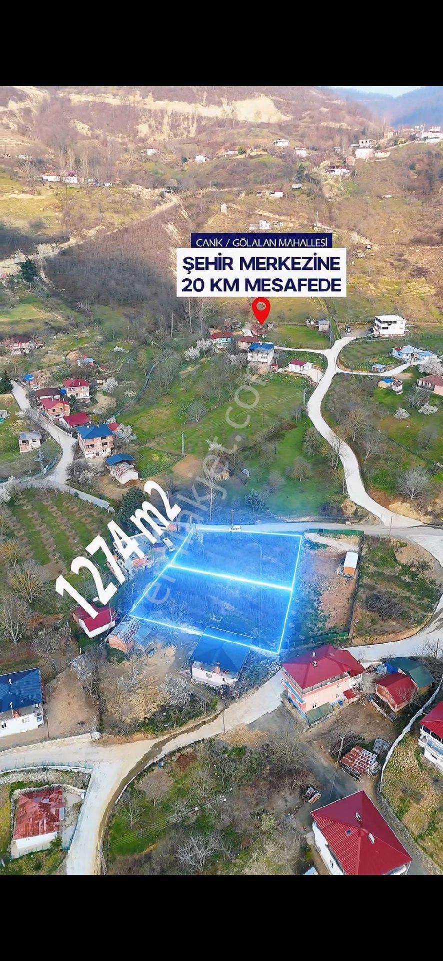 Evim-nur'dan Gölalan Mah 1.274m2 Yola Cephe Yatırımlık Tarla - Görsel 3