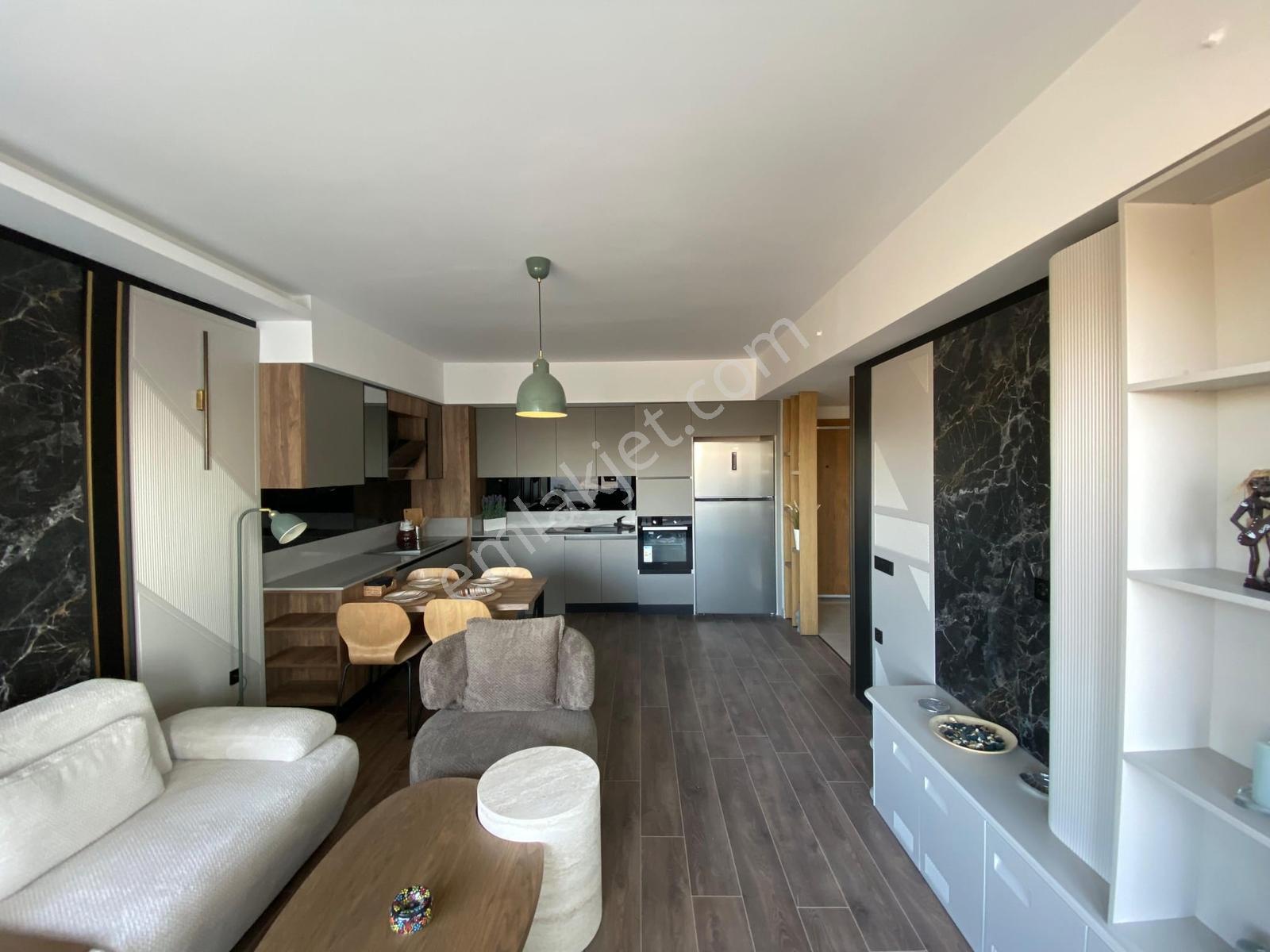 İncek Taşpınar Otec Tower'da Yüksek Kat Köşe 1+1 Satılık Daire - Görsel 2