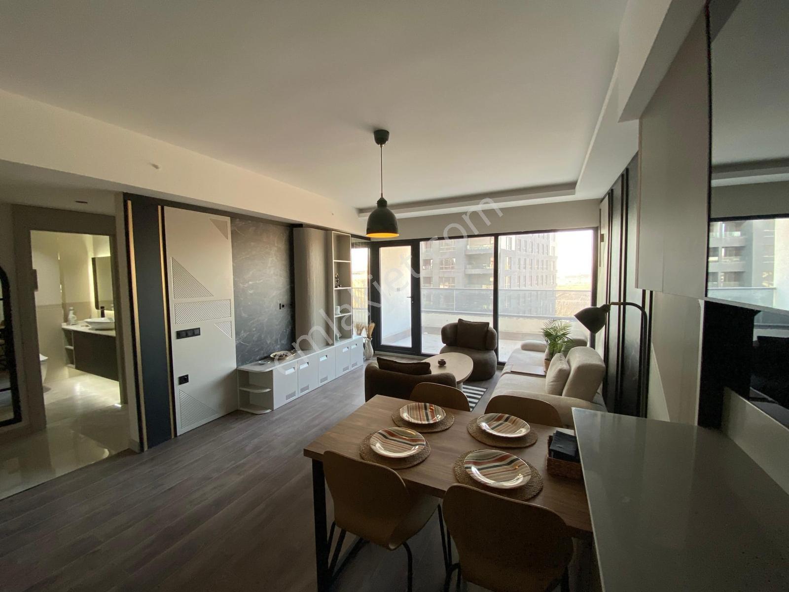 İncek Taşpınar Otec Tower'da Yüksek Kat Köşe 1+1 Satılık Daire - Görsel 9