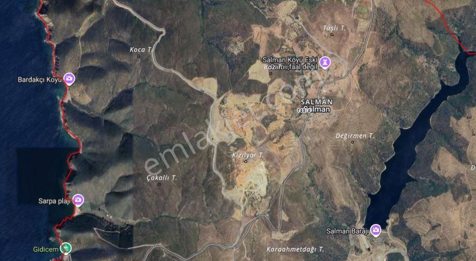 Karaburun, Salman Köyü’nde, İçinde Konteyner Olan, Müstakil Yatırımlık Arsa - Görsel 6