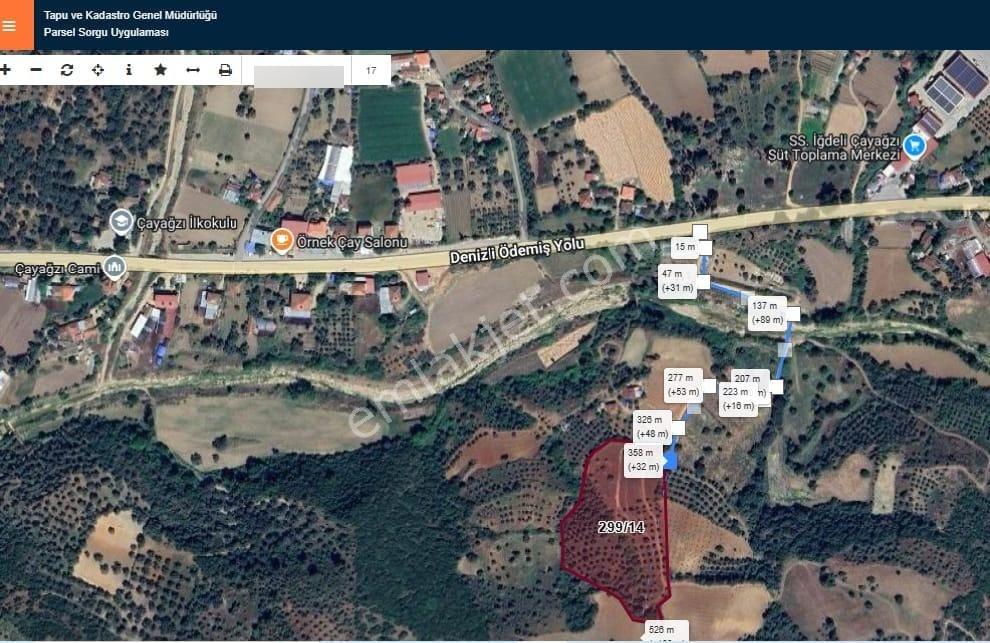 İzmir Kiraz Çayağzı'nda Anayola Yakın 12.566 M2 Satılık Tarla - Görsel 8