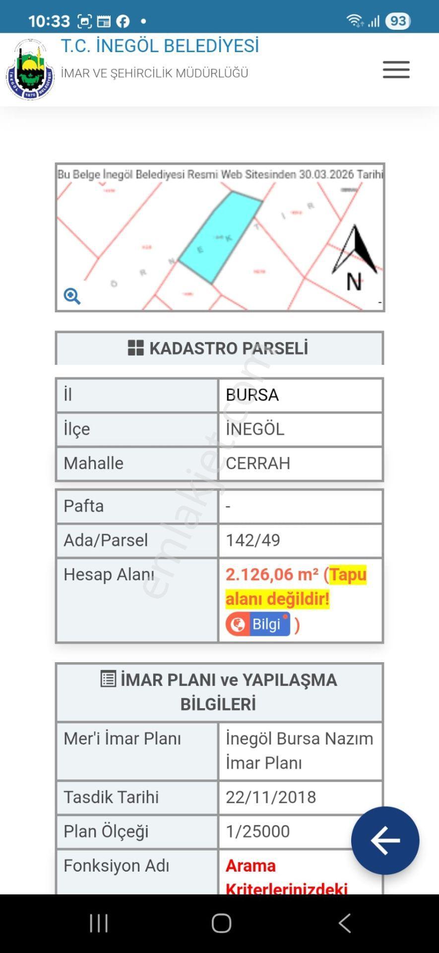 Cerrahda Satılık Tarla Yatırımlık & Hobi Bahçesi Fırsatı! - Görsel 4