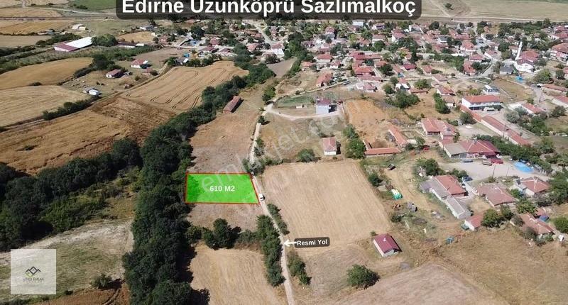 Uzunköprü Sazlımalkoçta 610 M2 Satılık İmarlı Arsa