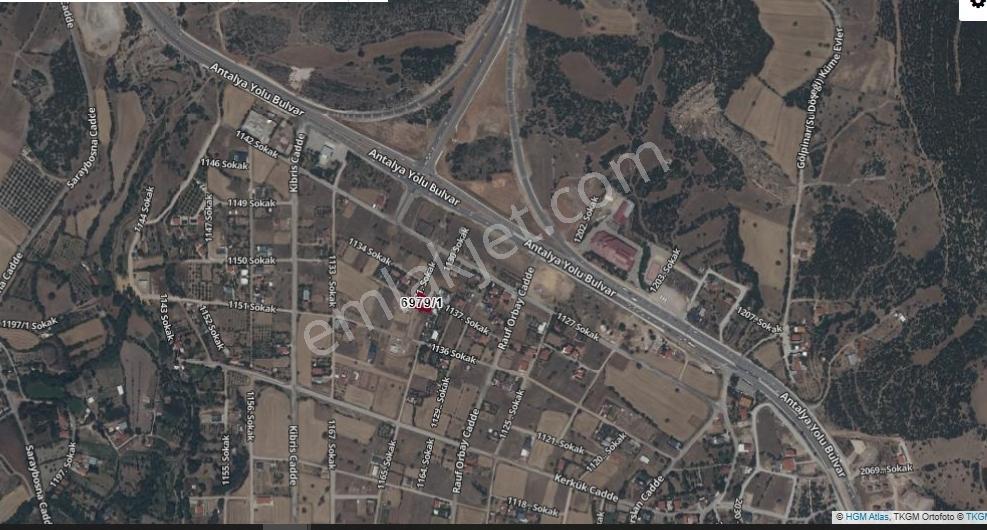 Aybars'tan Cankurtaran'da Ana Yola Yakın 662 M2 Köşe Arsa - Görsel 2