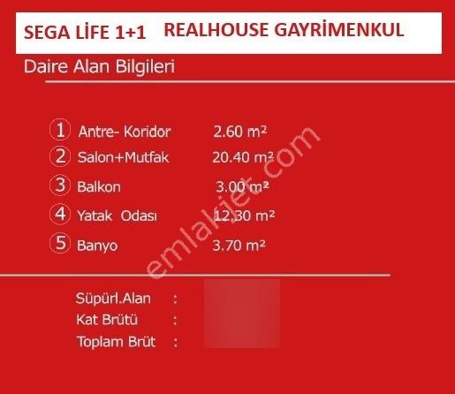 Sega Life Projesinde Satılık 1+1 Daire - Görsel 11