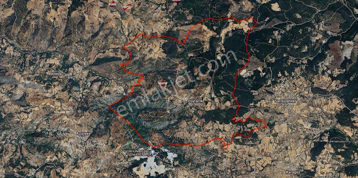 Balıkesir Dursunbey Poyracık Eşsiz Büyük Fırsat Satılık Tarla - Görsel 3