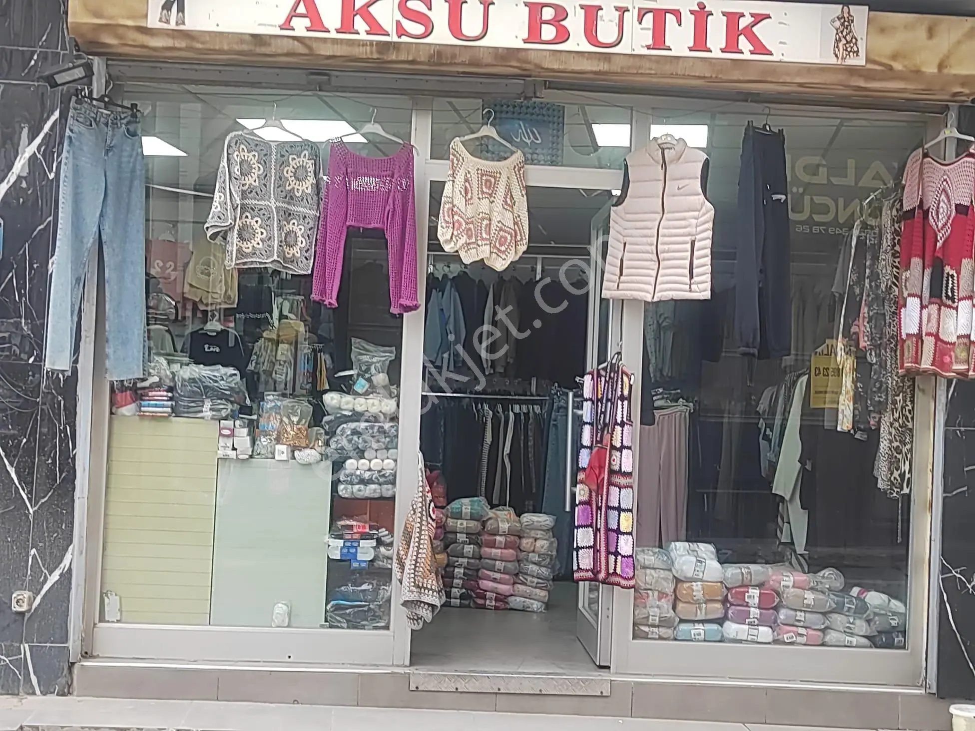 Cadde Üzerinde !!! Tek !!! Devren Satılık Butik & Tuhafiye