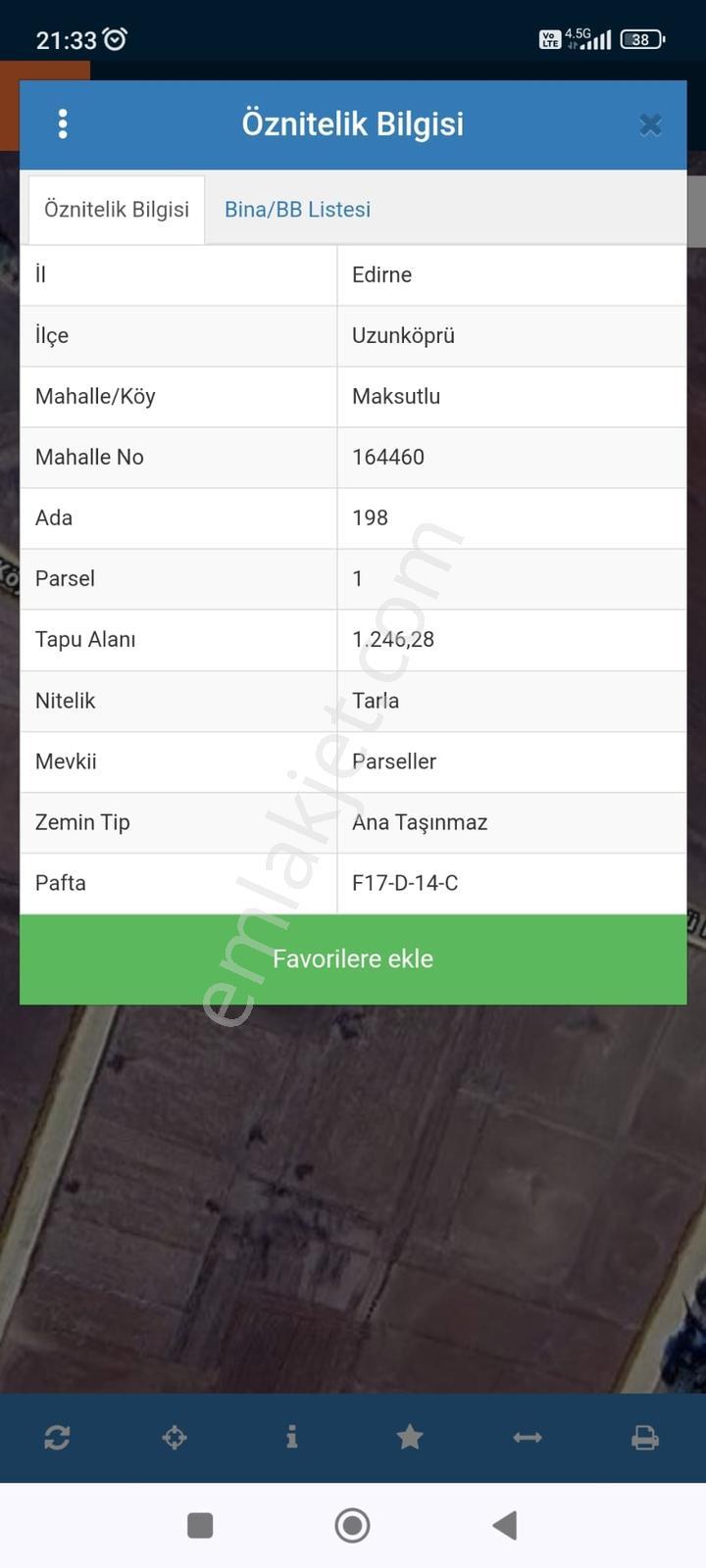 Uzunköprü Maksutlu Köyünde İmara Yakın Satılık Tarla 1.246 M2 - Görsel 5
