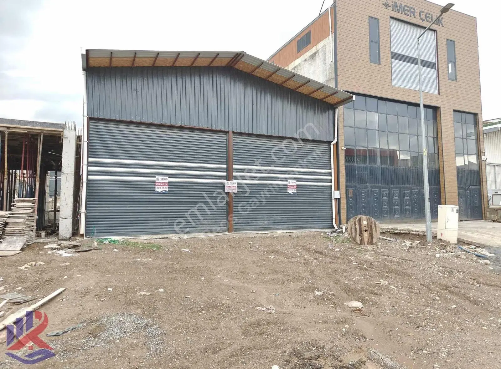 Reos Gayrimenkul'den Yeni Sanayi Sitesi 300m² Kiralık İş Yeri
