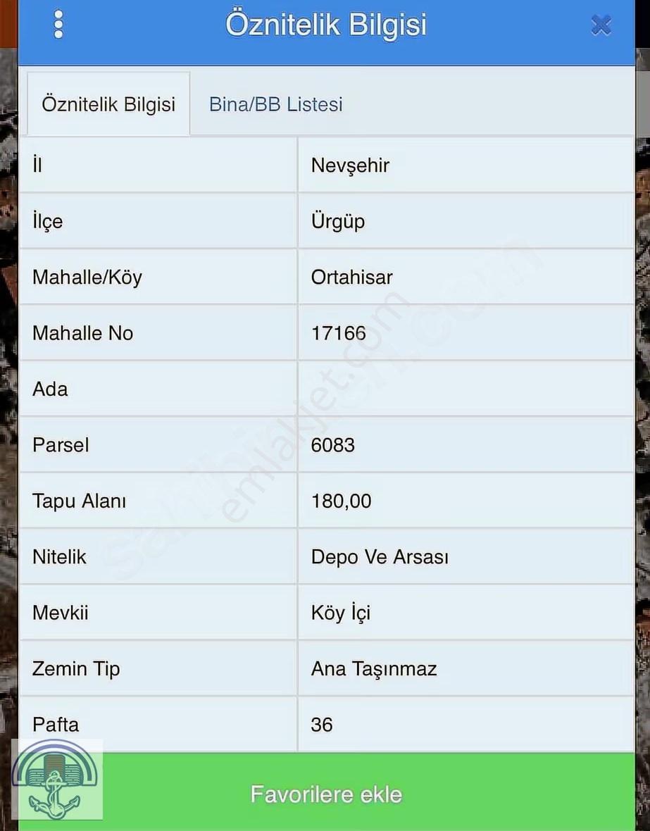 Ortahisar Merkezde Satılık 392 M2 Depo Ve Arsası - Görsel 2