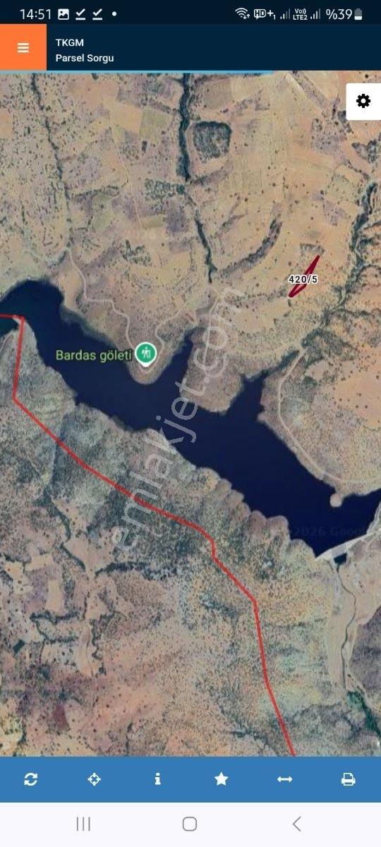 Mete Mermerden Bardas Gölü'nün Yanında Satılık Arazi - Görsel 3