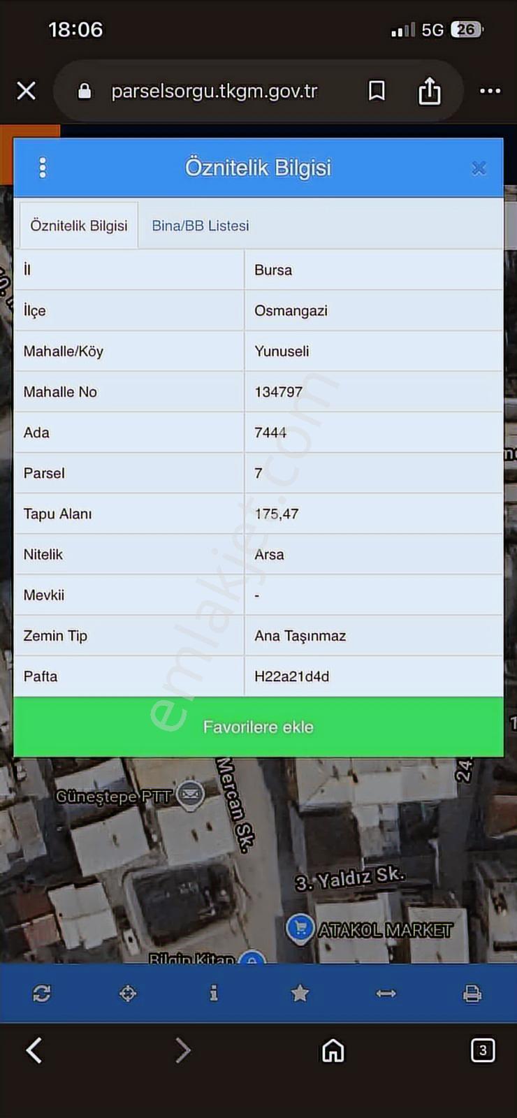 Kayalar' Dan Yunuselı Merkez' De Arsa - Görsel 3