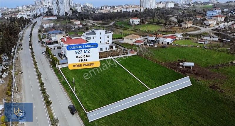 Atakum Toplu Konut Bulvarına Cephe 922 M2 Köşe Parsel