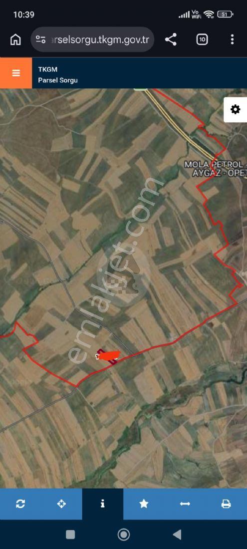 Ergene İğneler Mahallesinde Yola Cepheli Satılık Tarla P.n.1846 M - Görsel 2
