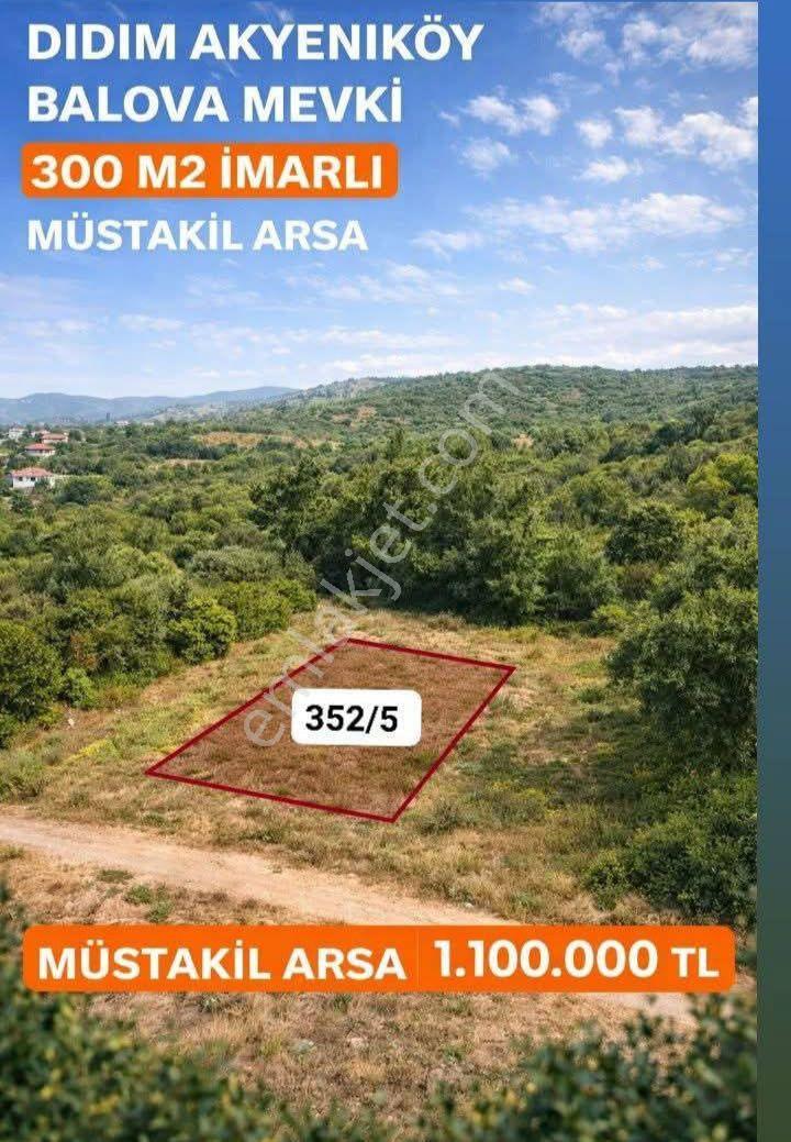Didim Akyeniköy Balova Mevki 300 M2 Arsa