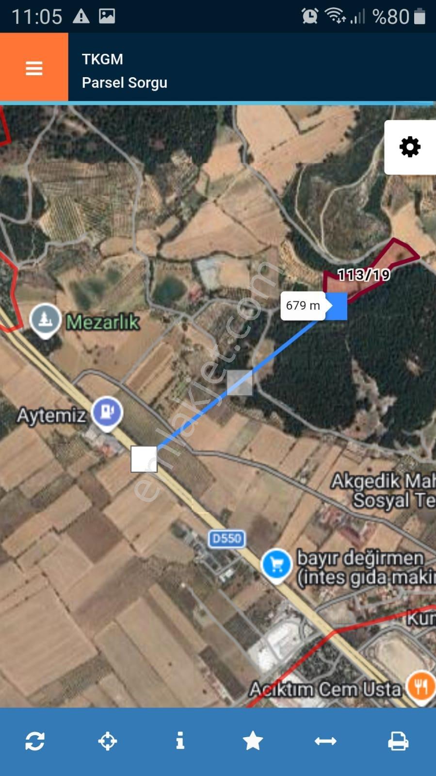 Muğla Yatağan Akgedik'te Satılık Tarla-çiftlik Arazisi - Görsel 3