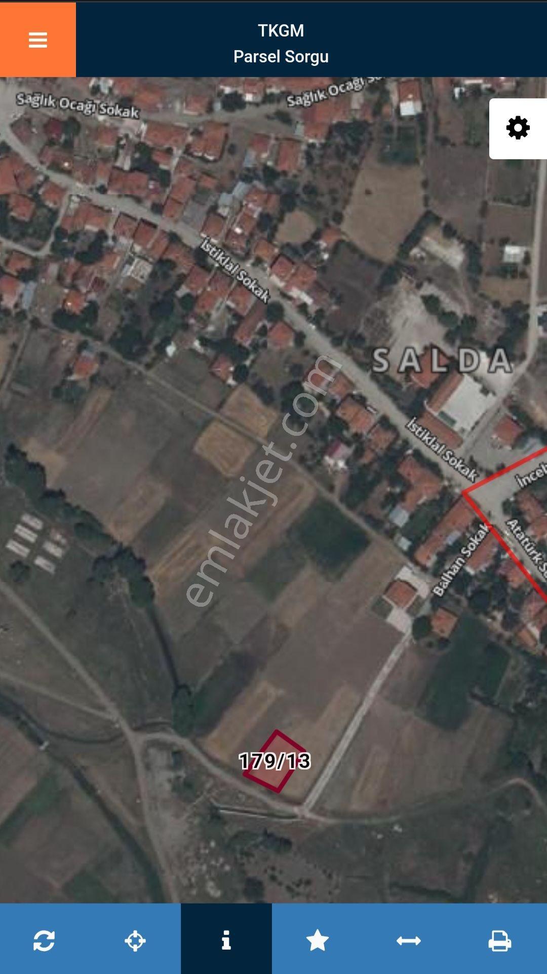 Salda Gölü Yakını / Köy İçi / Yol Cepheli / 678 M2 Yatırımlık!! - Görsel 4