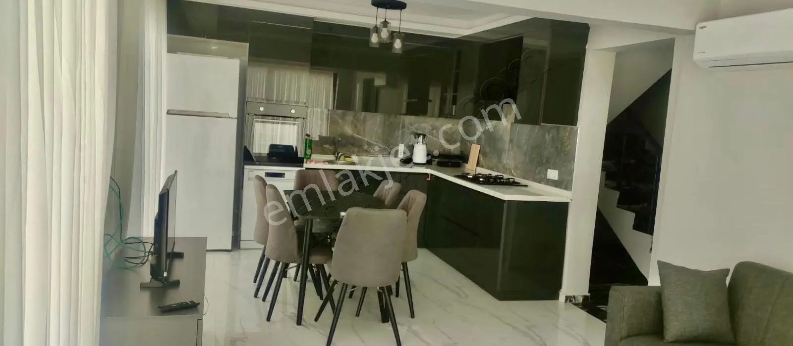 Dalaman Eska Evlerinde Satılık Full Eşyalı 3+1 Villa - Görsel 3